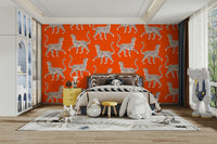 Wallpaper for walls with fierce style

