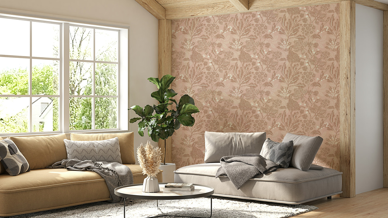 Durable textured wallpaper

