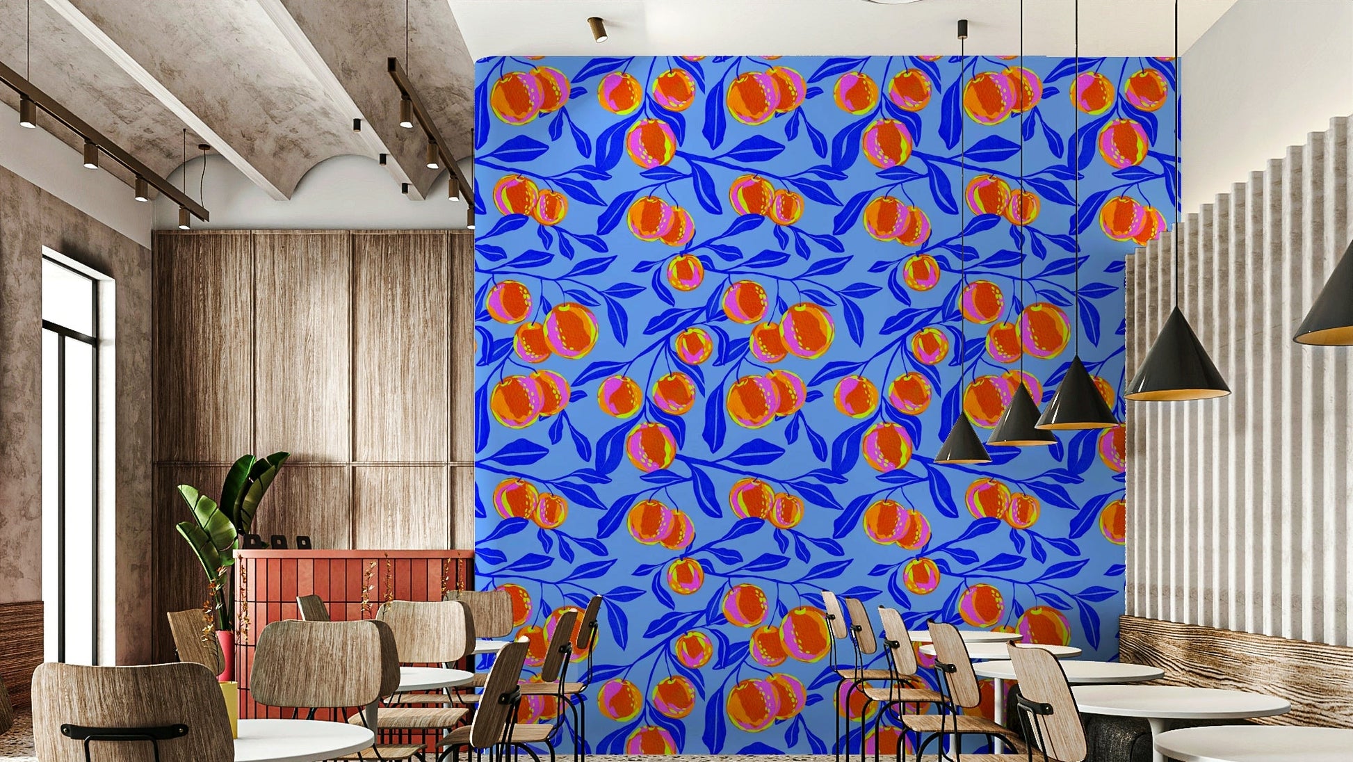 Sun-Kissed Citrus wall mural

