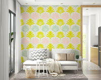 Easy wallpaper for gentle interiors

