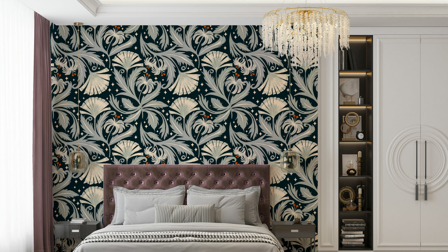 Revival floral wallpaper for walls

