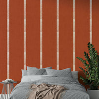 Boho terracotta wall covering


