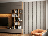 Durable wallpaper for walls with textured look

