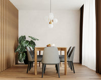 Unique terrazzo pattern with opal watercolor effect.

