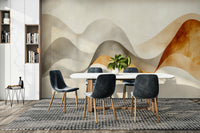 Easy-install serene sands wall mural

