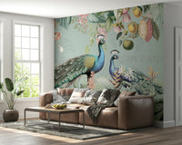 Lush vintage tropical wall art

