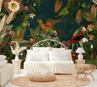 Secret Garden Mural for Modern Tropical Home Decor

