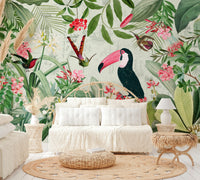 Elegant Eden vintage wall mural for stylish rooms.