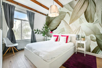 Transform your space with Whispering Leaves mural.

