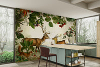 Fall-themed wallpaper with a dreamy atmosphere

