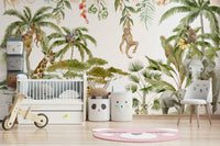 Hand-painted animal design in artistic style

