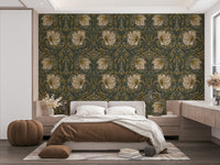 Timeless floral motifs on Pimpernel 2 wallpaper

