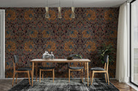 Timeless Pimpernel 3 wallpaper inspired by William Morris

