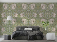 Detailed floral design on Pimpernel 5 wallpaper
