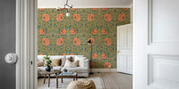 Detailed William Morris Pimpernel 6 wallpaper pattern