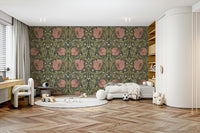 William Morris inspired Pimpernel 7 wallpaper texture

