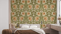 Pimpernel by William Morris 12 floral wallpaper design

