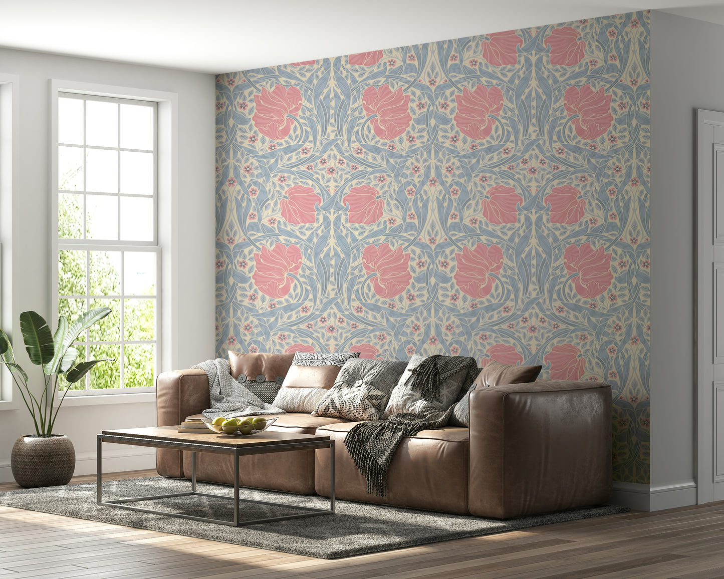 Classic floral wallpaper design by William Morris 15

