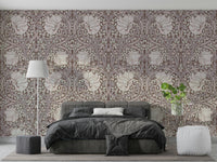 Pimpernel wallpaper showcasing intricate leaf patterns


