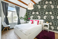 Soft floral tones in Pimpernel by William Morris 17 wallpaper

