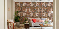 Pimpernel by William Morris wallpaper featuring a traditional floral pattern.

