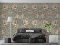 Classic Pimpernel floral wallpaper for home decor

