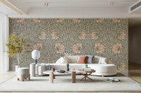 Beautiful floral wallpaper Pimpernel by William Morris

