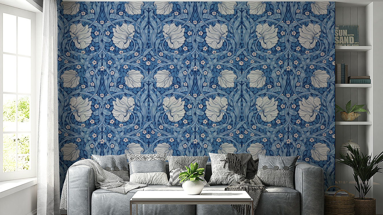 Timeless floral design, Pimpernel by William Morris 22.

