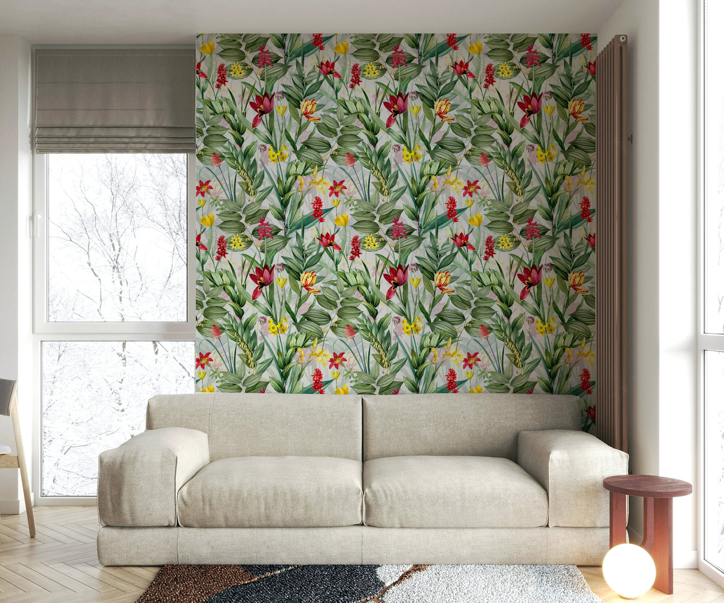 A stunning vibrant garden wallpaper perfect for your walls.

