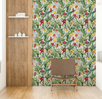 Garden bloom wallpaper with vibrant floral designs.

