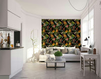 Exotic pineapple wallpaper for a lively and fresh look.

