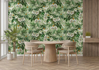 Passionflower Paradise wallpaper with vibrant blooms.

