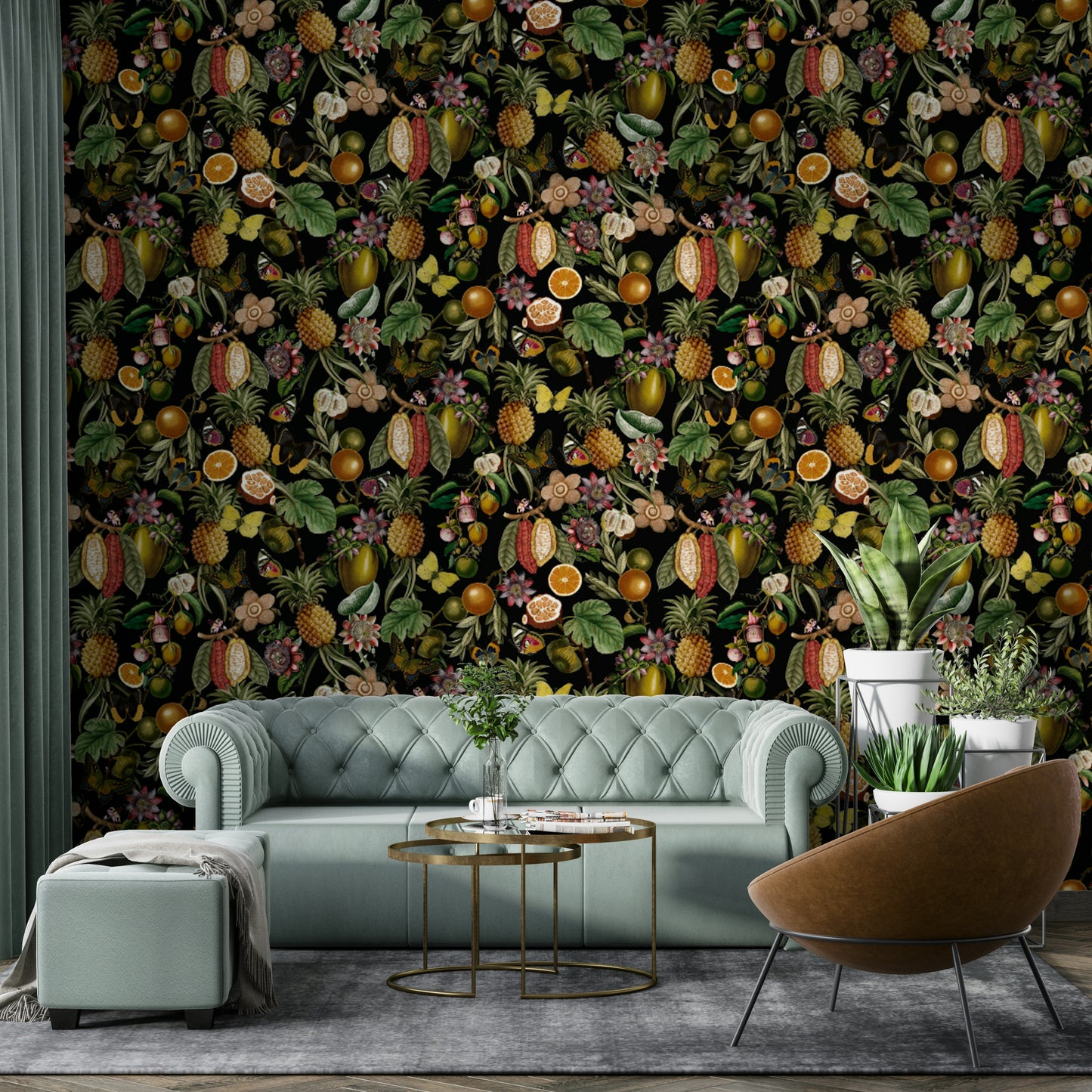 Stunning tropical botanical pattern to transform your space.