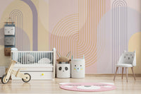 Soft and elegant arch design for walls.

