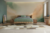Relaxing soft sky wall art for modern interiors

