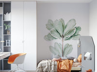 Detailed botanical wall mural for fresh decor.


