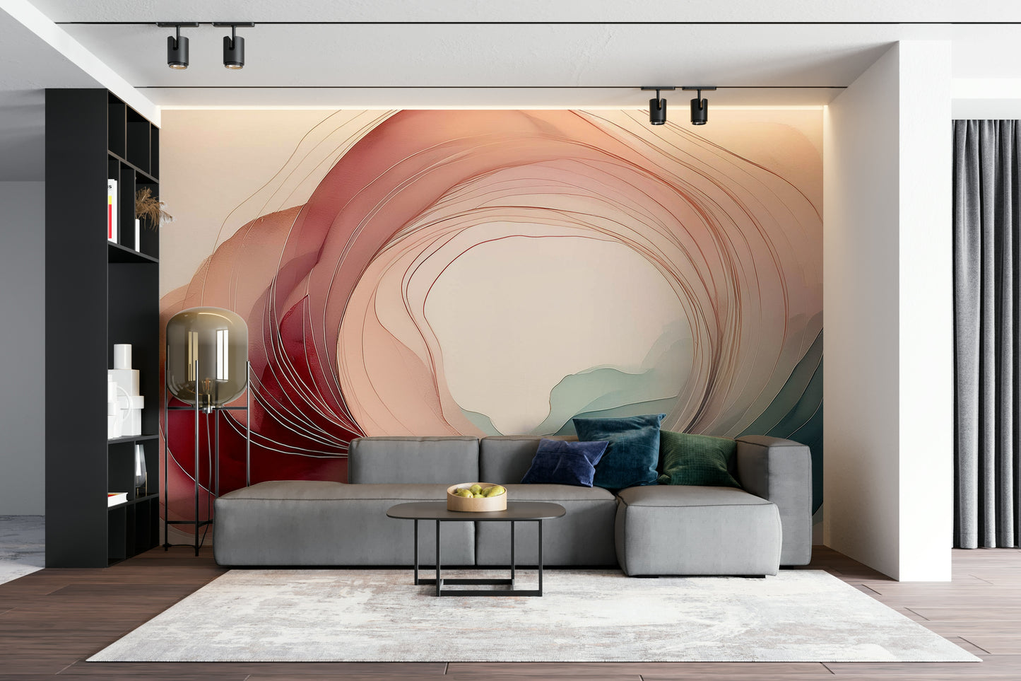 Magical Sweet Sleep Portal Mural for Nursery

