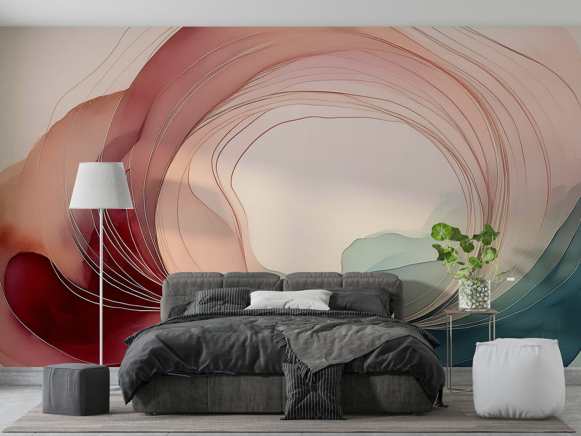 Dreamy Portal Sweet Sleep Mural Design

