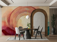 Rainbow Dream Portal Wall Mural for vibrant decor.

