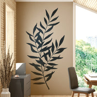 Contemporary Botanical Silhouette II Wall Mural Design


