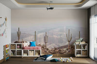 A tranquil desert vista for peaceful home decor

