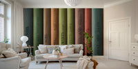 Beautiful library mural for reading nook spaces

