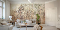 Modern Grass Reeds Wall Mural for Contemporary Rooms

