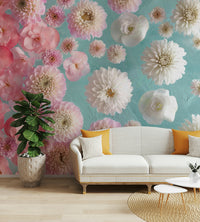 Stunning Floral Murals for Bright, Modern Spaces

