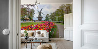 Enchanting Garden of Dreams wall mural for home decor.

