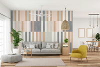 Modern pastel tile design for sophisticated interiors.

