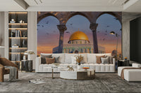 Heritage structure with spiritual touch wallpaper

