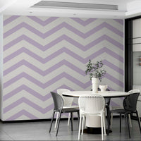 Soft purple wallpaper with zigzag style

