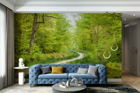 Woodland Wanderlust wall mural design

