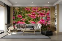 Blooming flowers wallpaper for walls

